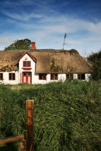 Crumbled house in Denmark Crumbled house in Denmark